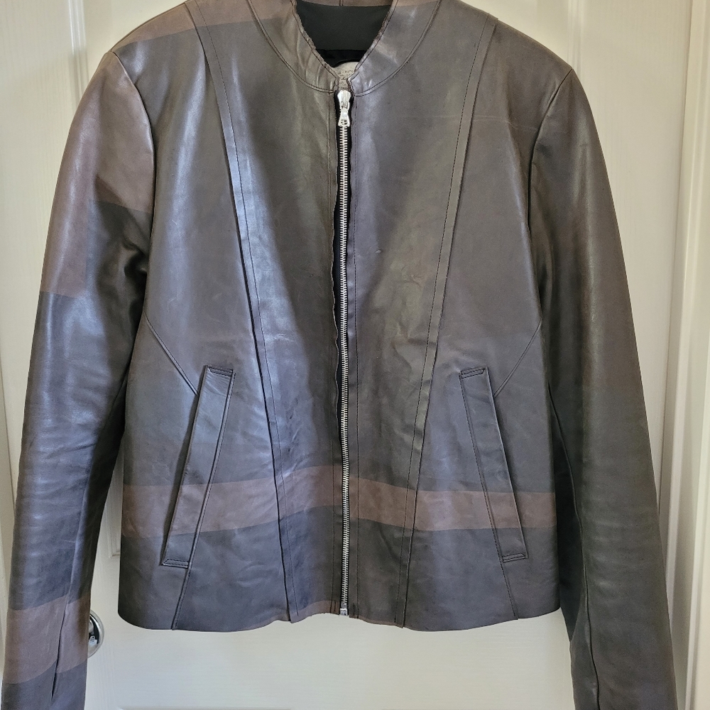 Lady leather jacket